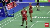 FOTO: Indonesia Kalah Namun Juara Grup di Piala Sudirman Tim Indonesia kalah 2-3 dari Denmark di babak penyisihan, namun Merah Putih tetap menjadi juara Grup 1B di Piala Sudirman 2019.