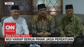 VIDEO - MUI: Aksi 22 Mei Diprovokasi Pihak Luar