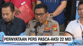 VIDEO: Polda Metro Ungkap Ambulan Pembawa Batu di Aksi 22 Mei