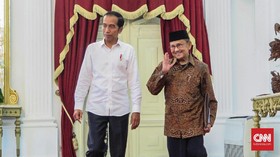 Ucapkan Selamat, Habibie Ingin Jokowi Terus Lanjutkan Kerja