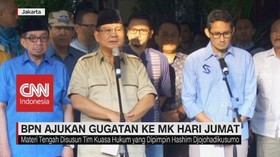 VIDEO: BPN Ajukan Gugatan ke MK Hari Jumat