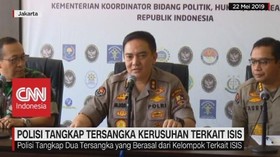 VIDEO: Polisi Tangkap Tersangka Kerusuhan 22 Mei Terkait ISIS