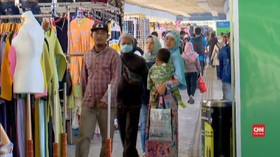 VIDEO: Pedagang Pasar Tanah Abang Kembali Bejualan