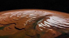 Ada Danau Air Asin di Bawah Permukaan Es Mars