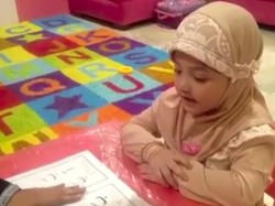 7 Anak Artis yang Belajar Mengaji Sejak Kecil