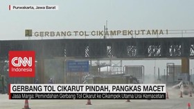 VIDEO: Pangkas Macet,Gerbang Tol Cikarut Pindah