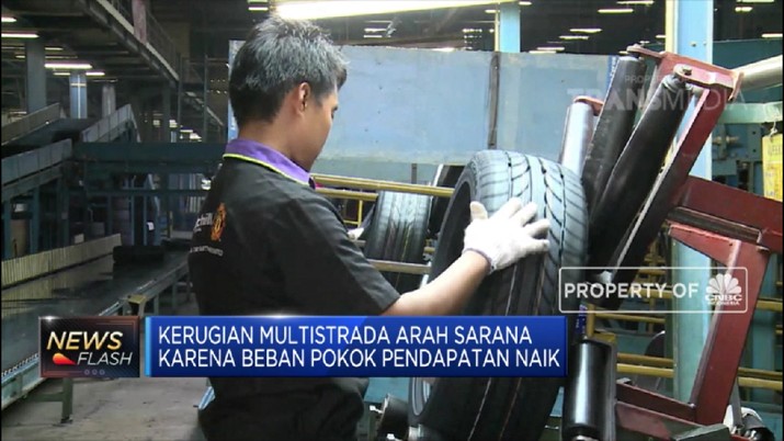 Q1-2019 Penjualan Multistrada Arah Sarana Naik 10.66% (CNBC Indonesia TV)