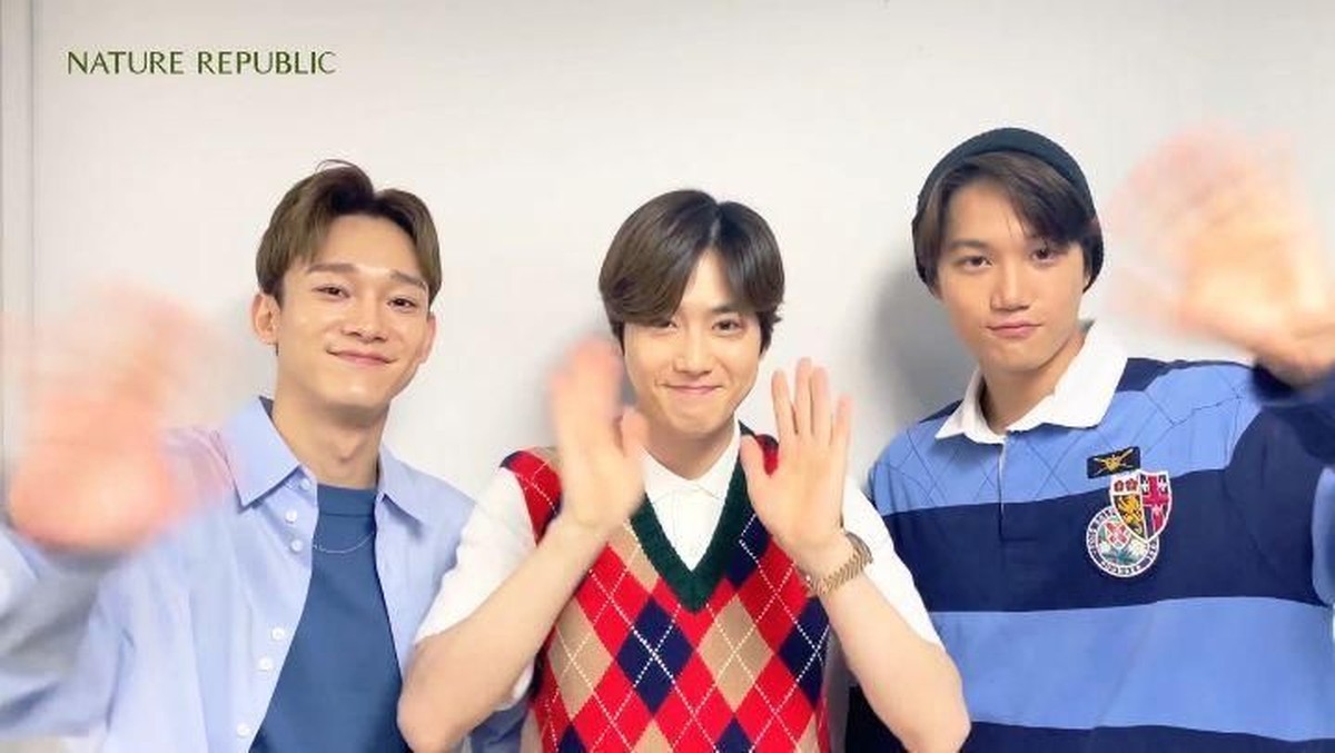 Suho&comma; Chen&comma; dan Kai akhirnya tiba di Jakarta&period; EXO-L pun menyambut dengan semangat kedatangan idolnya&period; Berikut potretnya&period;