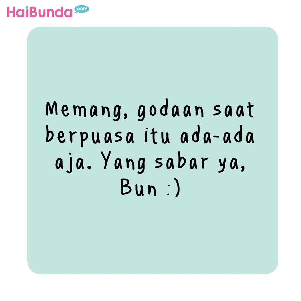 Berbagai godaan dialami Ayah dan Bunda di komik ini saat bulan puasa. Untuk Bunda dan eluarga, cobaan apa yang cukup terasa saat bulan puasa?