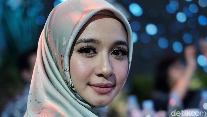 Laudya Cynthia Bella menghadiri Sunsilk Hijab Hunt 2019