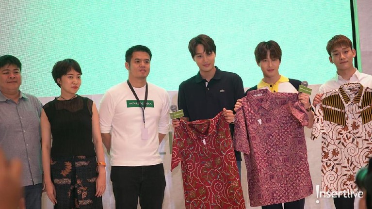 Intip Potret Keseruan Acara Konferensi Pers EXO Keseruan acara Konferensi Pers Journey to Nature Republic with EXO di Hotel The Westin Jakarta