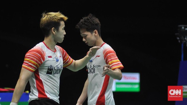Kevin Sanjaya Sukamuljo/Marcus Fernaldi Gideon mengusung misi mempertahankan gelar juara di Indonesia Terbuka 2019.