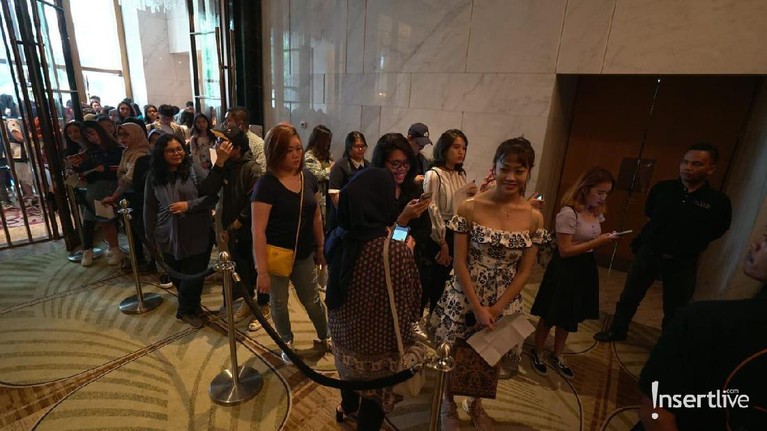 Keseruan acara Konferensi Pers Journey to Nature Republic with EXO di Hotel The Westin Jakarta
