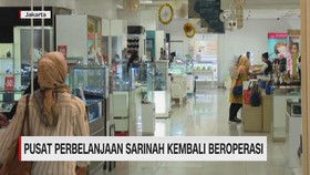 VIDEO: Pusat Perbelanjaan Sarinah Kembali Beroperasi