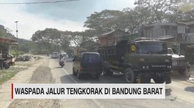 VIDEO: Waspada Jalur Tengkorak di Bandung Barat