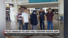 VIDEO: Polisi Tangkap Polwan yang Terpapar Radikalisme