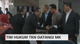 VIDEO: Tim Hukum TKN Datangi MK
