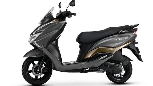 Spyshot penampakan motor diduga Burgman Street EV yang berbasis Burgman 125 cc muncul ke permukaan.