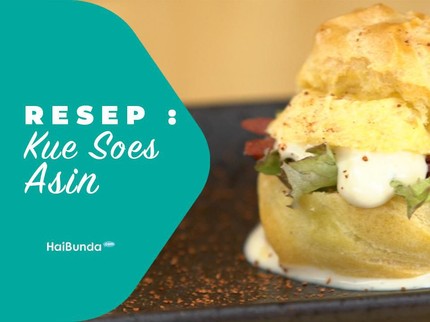 Resep Kue Soes Asin
