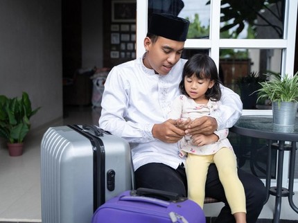 Jelang Mudik, Ajari Si Kecil Doa Memasuki Sebuah Desa