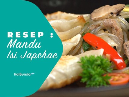 Resep Mandu Isi Japchae