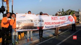 VIDEO: Sosialisasi Bahaya Terobos Perlintasan Kereta Api