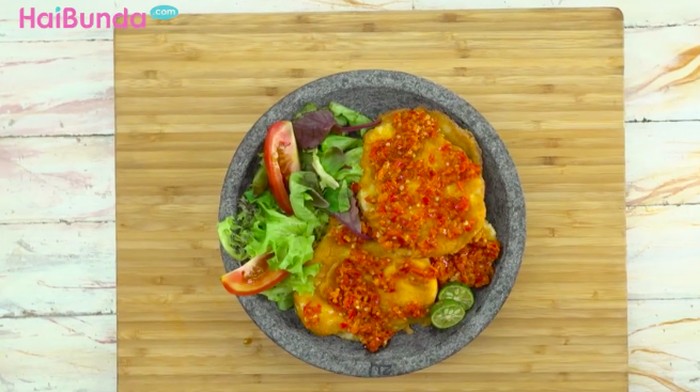 resep telur geprek