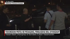 VIDEO: Todongkan Pistol Ke Pedagang, Pengusaha Mal Ditangkap