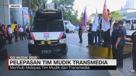 VIDEO: Pelepasan Tim Mudik Transmedia