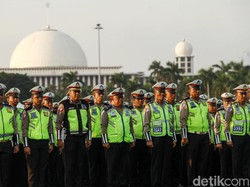 2.432 Personel Gabungan Amankan Demo di Patung Kuda-DPR Hari Ini