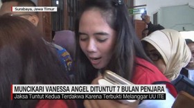 VIDEO: Muncikari Vanessa Angel Dituntut 7 Tahun Penjara