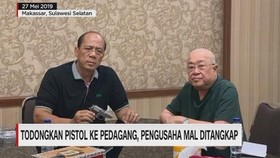 VIDEO: Todongkan Pistol ke Pedagang, Pengusaha Mal Ditangkap