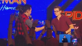VIDEO: Aktor Spider-Man & Men In Black Sapa Fans Tanah Air