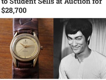 img-title Jam Tangan Bekas Pakai Bruce Lee Laku Lelang dengan Harga Rp430 Juta