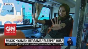 VIDEO: Mudik Nyaman Bersama 'Sleeper Bus'