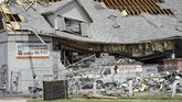 FOTO: Ohio Porak Poranda Dihantam Tornado Ohio porak poranda dihantam tornado yang membawa angin berkecepatan 136-165 kilometer perjam pada Selasa (28/5).