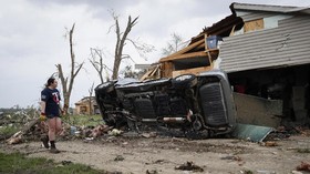 Tornado di Amerika Serikat Renggut Nyawa 25 Orang