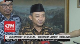 VIDEO: PP Muhammadiyah Dorong Pertemuan Jokowi-Prabowo
