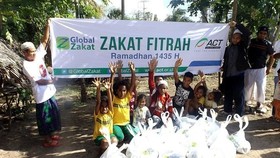 Global Zakat-ACT Salurkan Zakat Hingga Suriah dan Palestina