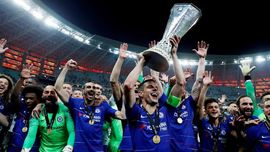FOTO: Chelsea Juara Liga Europa, Arsenal Menangis
