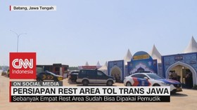 VIDEO: Melihat Persiapan Rest Area Tol Trans Jawa