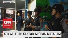 VIDEO: KPK Geledah Kantor Imigrasi Mataram