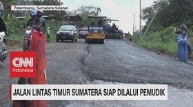 VIDEO: Jalan Lintas Timur Sumatera Siap Dilalui Pemudik