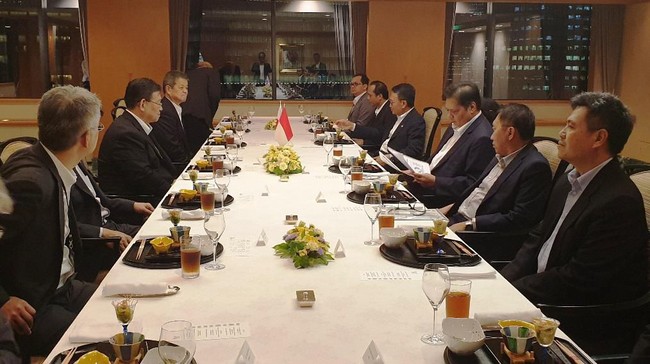 Informasi ini diungkap Kementerian Perindustrian setelah Menteri Perindustrian Airlangga Hartarto bertemu dengan pihak Toyota Motor Corp di Jepang.