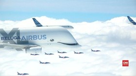 VIDEO: Airbus Ulang Tahun Ke-50 Undang Staf Terbang Bersama