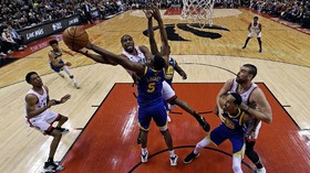 Raptors Kalahkan Warriors di Gim 1 Final NBA 2019
