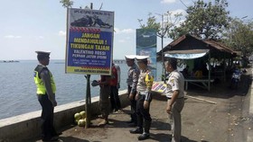 'Valentino Rossi' dan Baliho Lucu Peringatan untuk Pemudik
