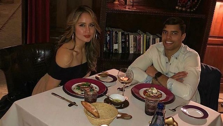 Potret kebersamaan antara Cinta Laura dan sang mantan kekasih, Frank Gracia