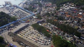 Rekayasa Lalin Pelabuhan Merak-Carita saat Libur Panjang