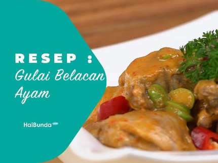 Resep Gulai Belacan Ayam